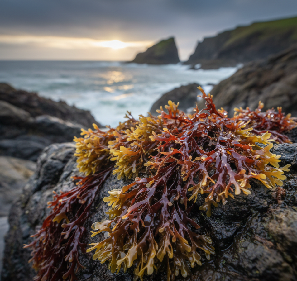 🌊 Irish Sea Moss: The Forgotten Treasure of the Atlantic – Benefits, Use, and Facts
