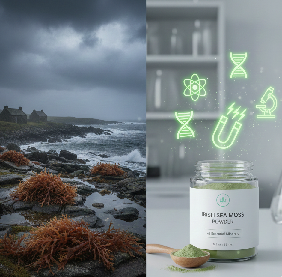 🌊 Ancient Wisdom Meets Modern Science: The Story of Irish Sea Moss